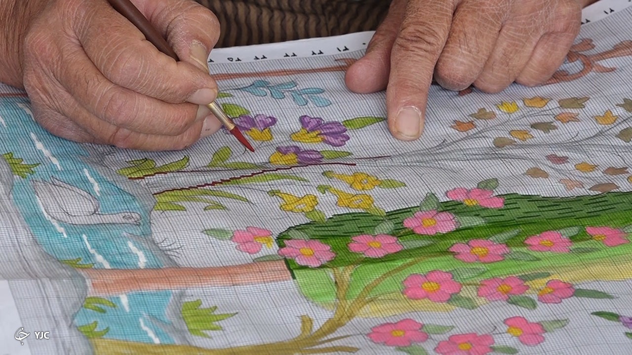 طراحی قالی کرمان 