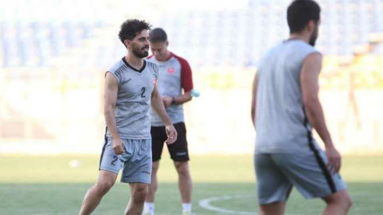 تمرین ماقبل پایانی تیم فوتبال پرسپولیس قبل از بازی آخر لیگ بیستم
