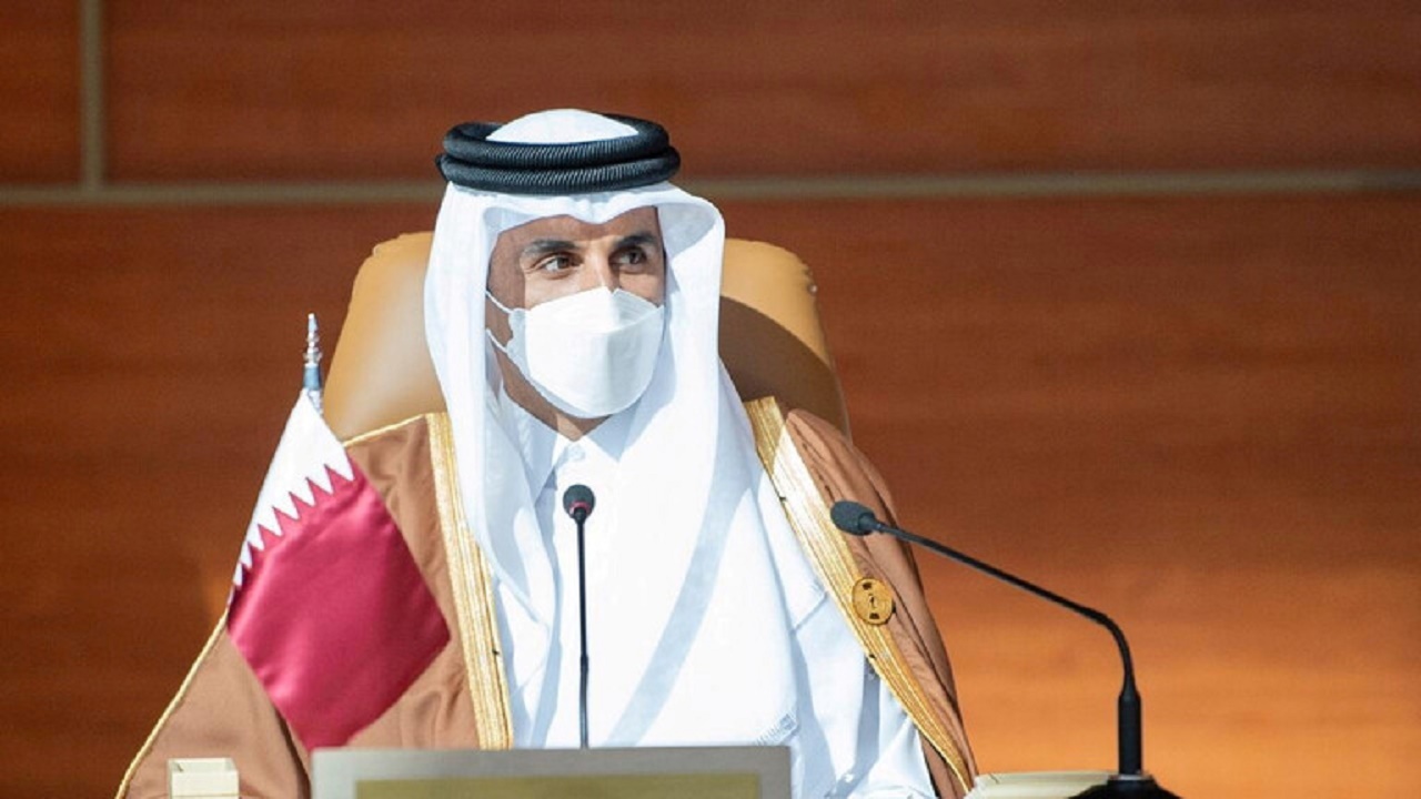 گفتگوی تلفنی امیر قطر و رئیس جمهور تونس درباره آخرین تحولات این کشور
