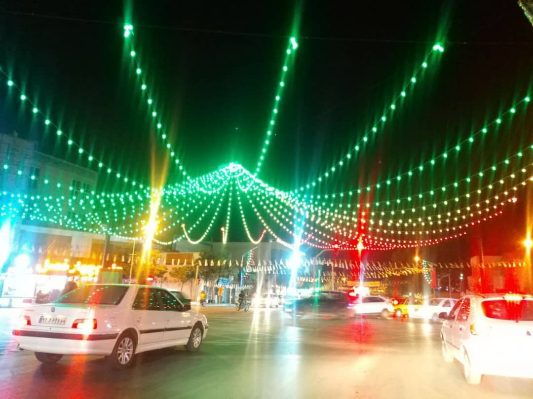 حال و هوای شب عید غدیر در مشهد