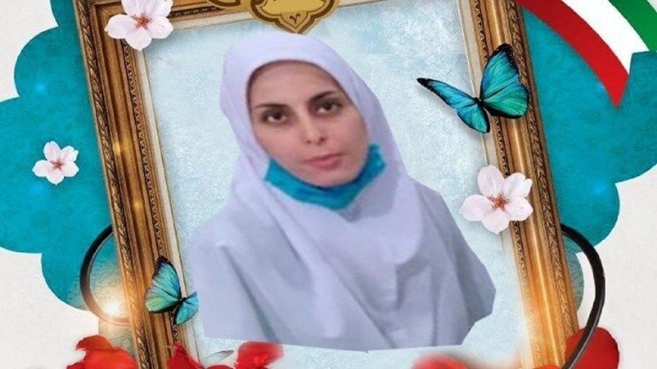 تشییع پیکر بانوی مدافع سلامت در خرم‌آباد