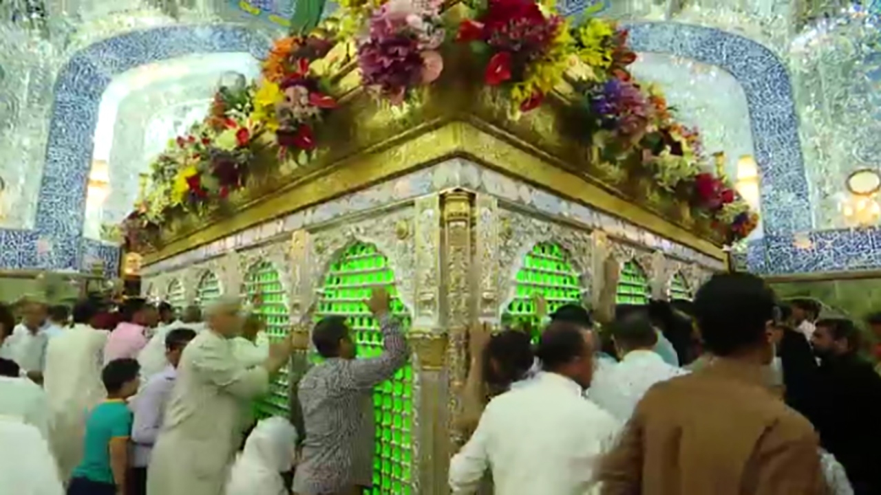 برگزاری جشن عید غدیر در شهر نجف + فیلم