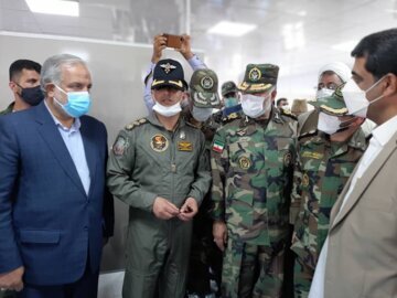 دومین بیمارستان تخصصی تنفسی ارتش جمهوری اسلامی ایران امروز در خاش افتتاح شد