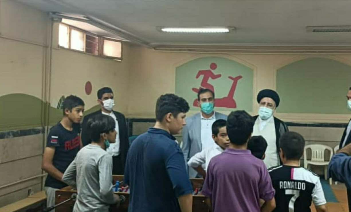 رئیس جمهور منتخب از خانه کودکان کار یاسر بازدید کرد