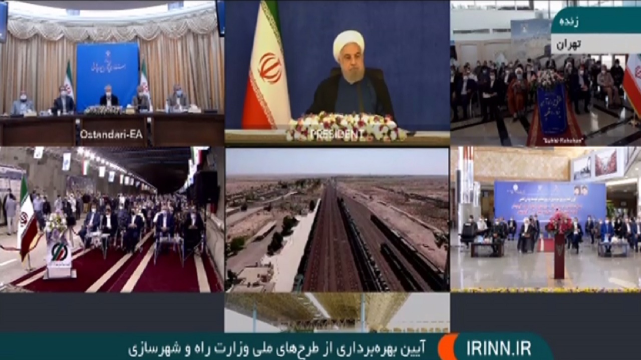 بهره برداری ۱۰۶ کیلومتر از خط دوم راه‌آهن زرین شهر اصفهان - بافق یزد