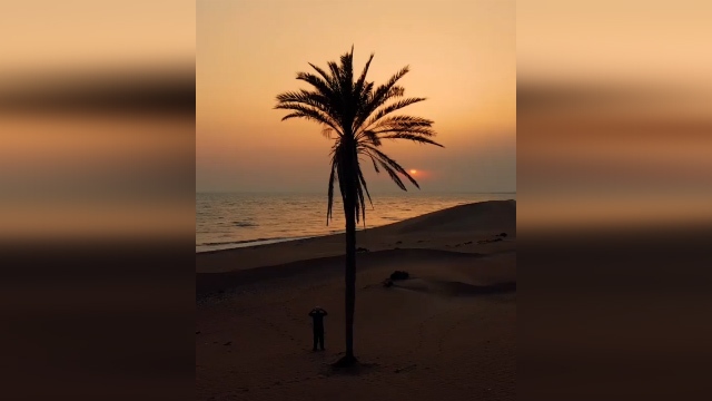 ساحلی در ایران که از کویر به اقیانوس هند می‌رسد + فیلم