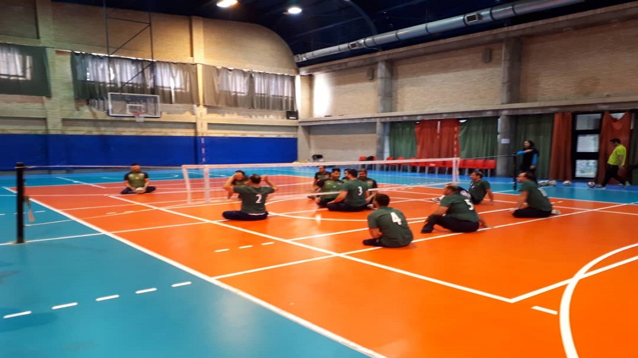 حضور ورزشکار قزوینی در اردوی والیبال نشسته