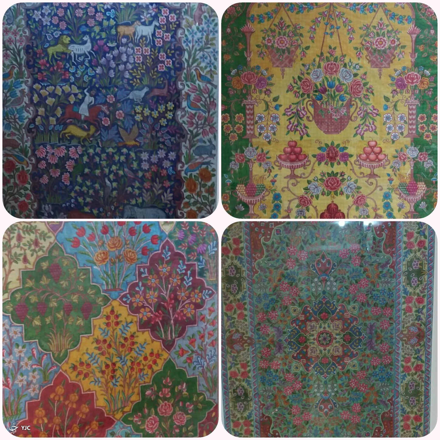 طراحی قالی کرمان 