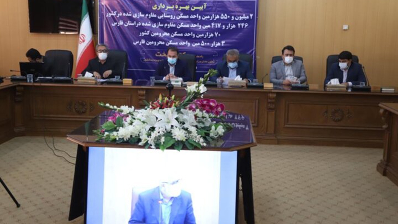 ۳۵۰۰ واحد مسکونی محرومان در فارس به بهره‌برداری رسید