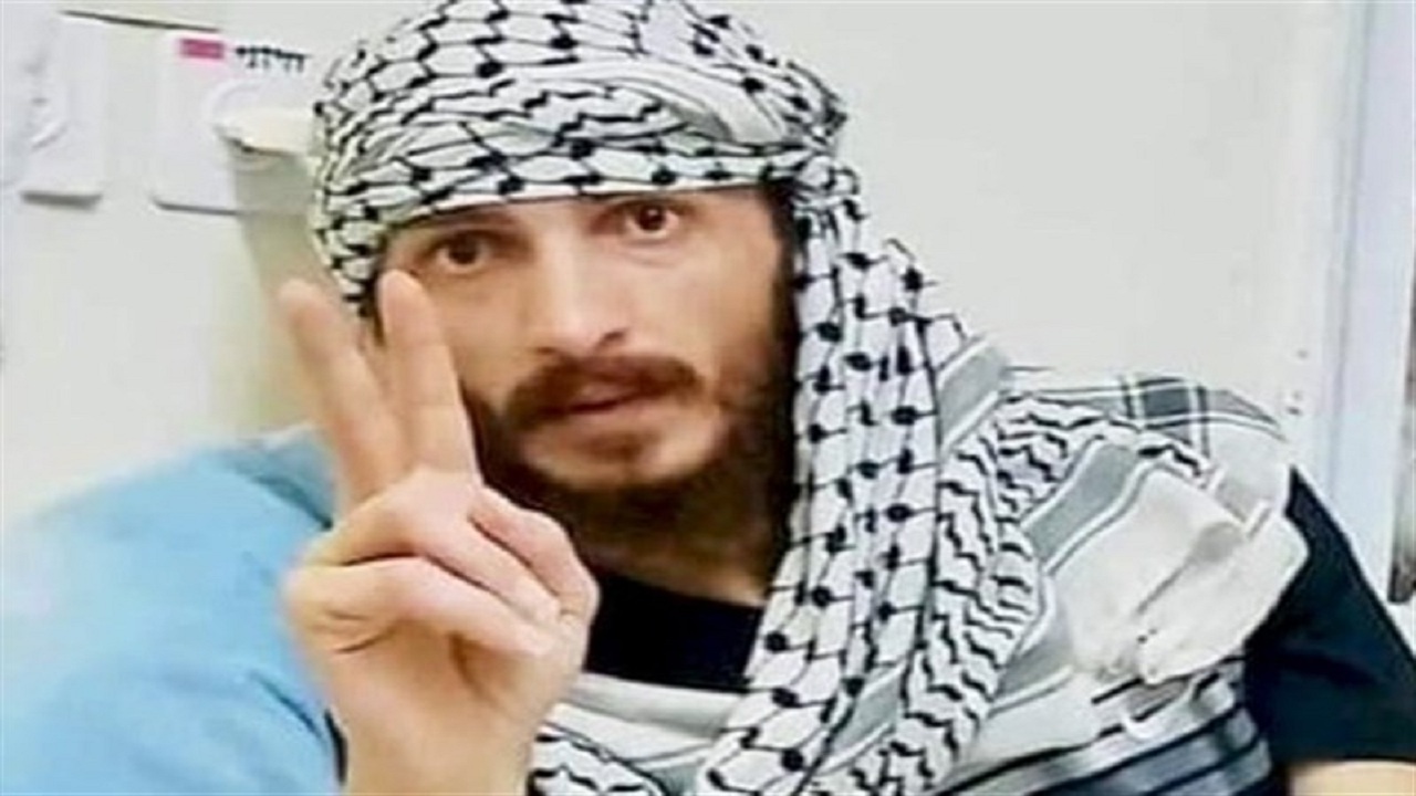 تجمع فعالان حامی اسرای فلسطینی اعتصاب غذا کرده در نوار غزه