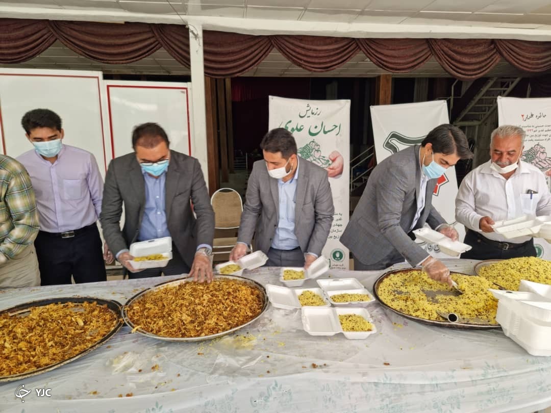 طرح احسان علوی همزمان با عید غدیر در شیراز برگزار شد + فیلم