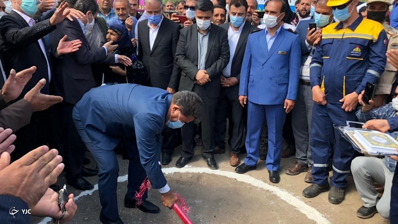 عملیات گازرسانی به شهر و بخش مرزی قطور آغاز شد