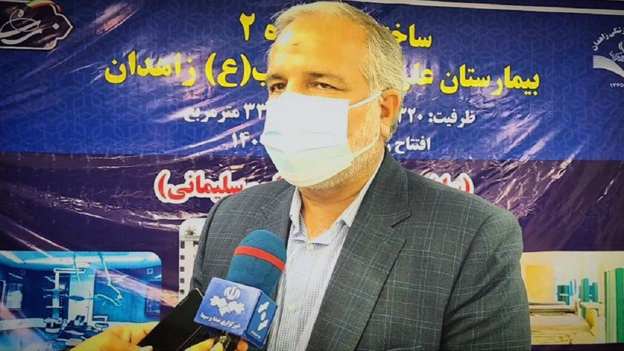 رشد تخت‌های بیمارستانی سیستان ‌و بلوچستان بعد از انقلاب ۷برابر شده است