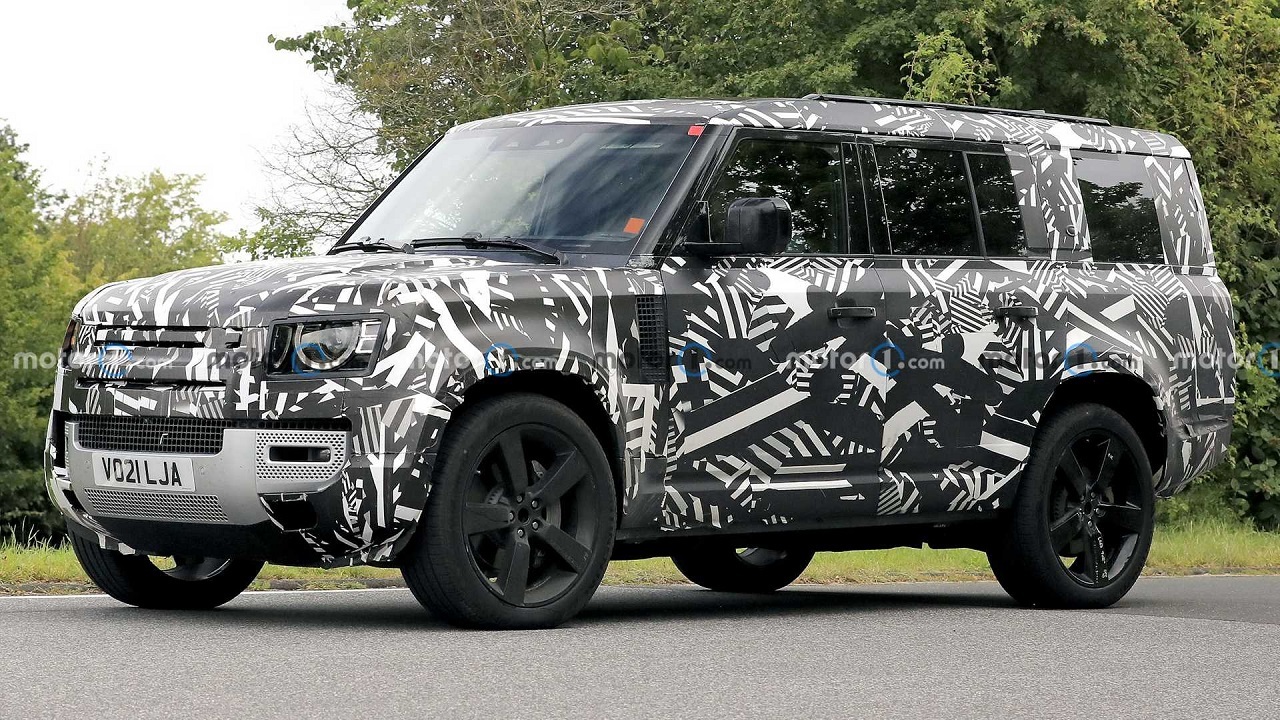 تصاویر جاسوسی شاسی بلند Land Rover Defender ۱۳۰ لو رفت