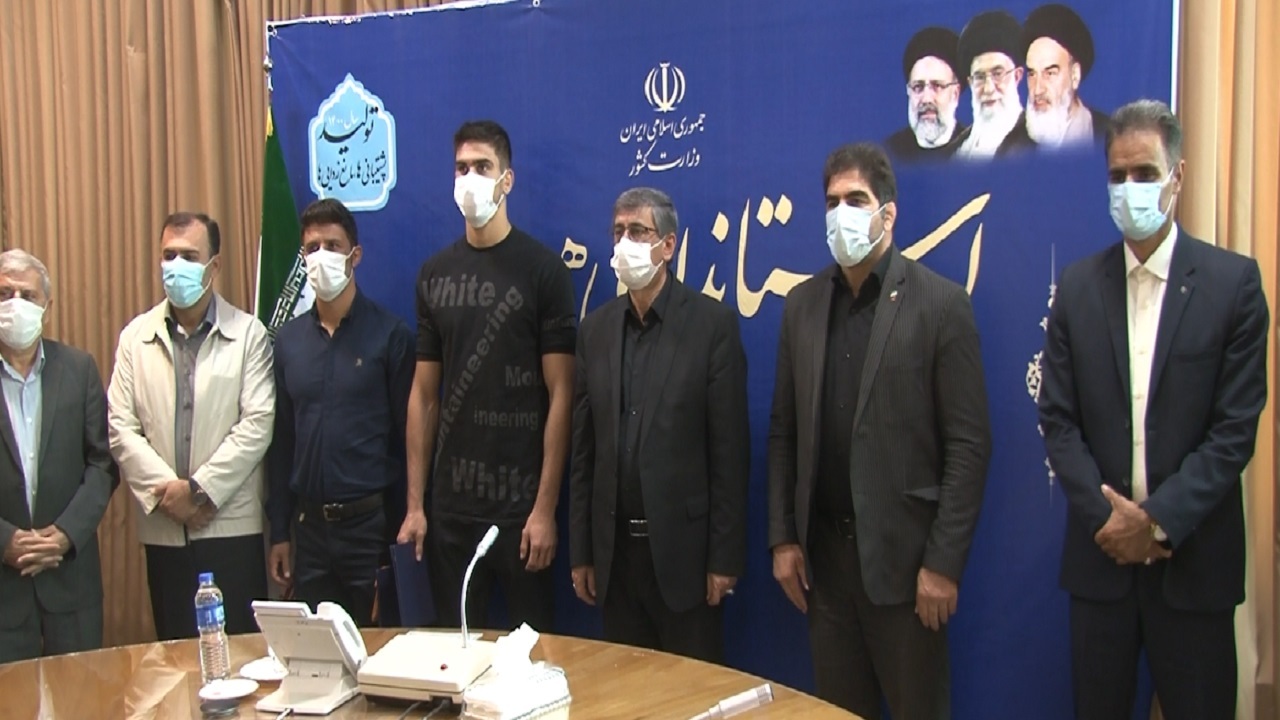 تجلیل از مدال آور همدانی در مسابقات جهانی روسیه