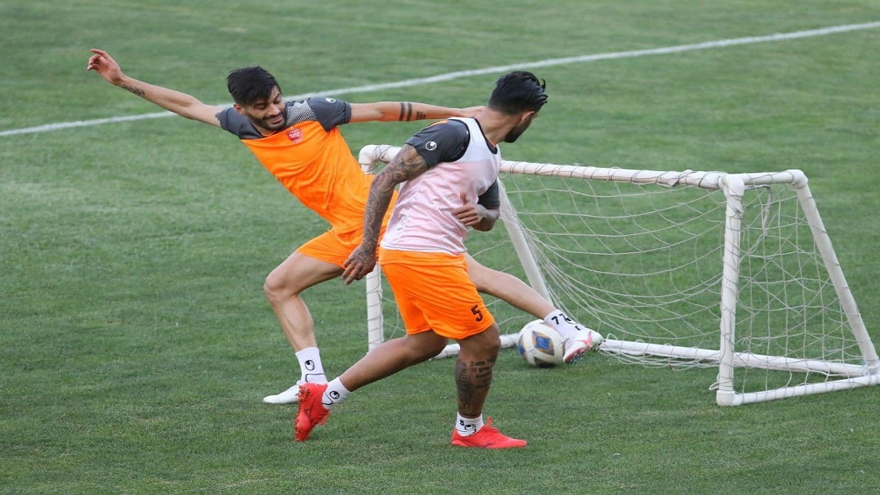 تمرینات متنوع پرسپولیسی‌ها برای دیدار با استقلال