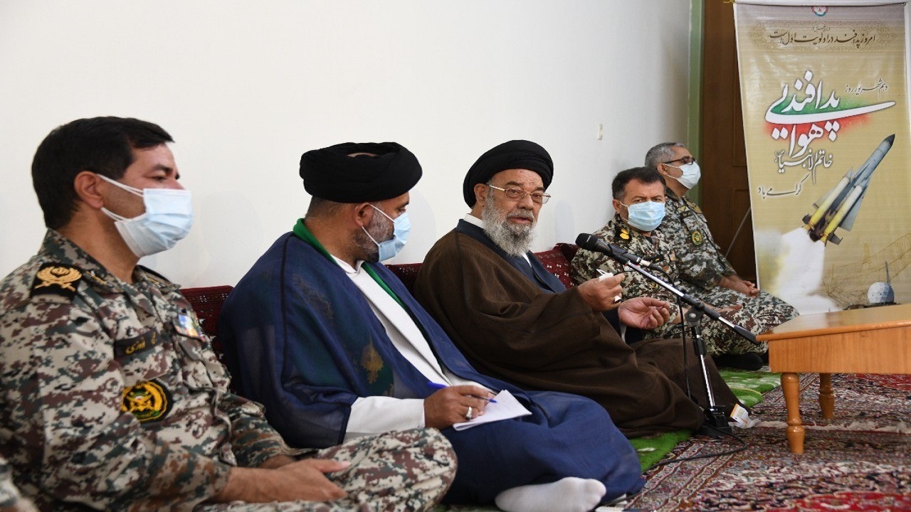 دیدار فرماندهان پدافند هوایی شهید نصر اصفهانی