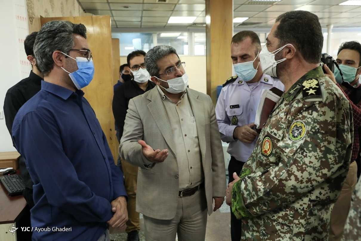 امیر صباحی&zwnj;فرد از باشگاه خبرنگاران جوان بازدید کرد