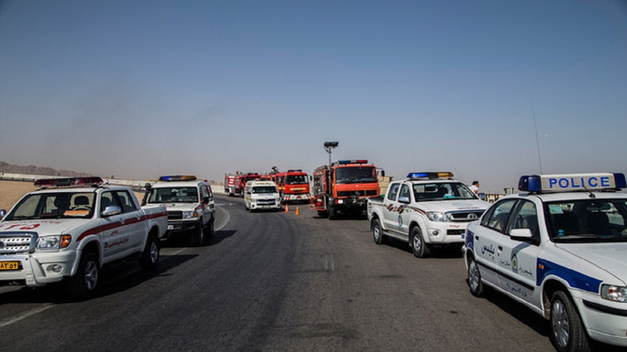 برگزاری مانور امداد و نجات جاده‌ای درمحور تربت جام - مشهد