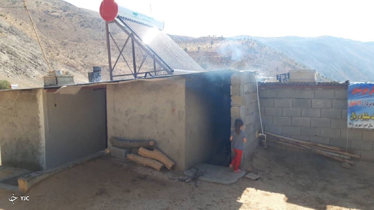 نصب شش دستگاه آبگرمکن خورشیدی در تنها روستای جنگلی بام ایران
