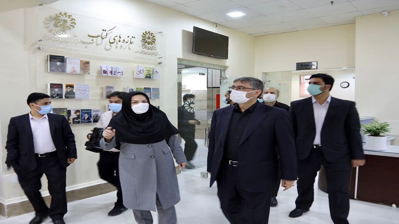 بهره برداری از مرکز مطالعات و همایش‌های کتاب در مریانج