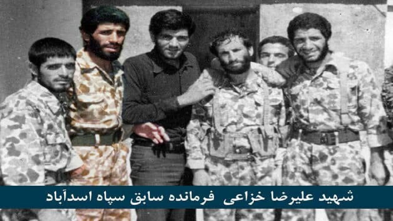 برگزاری مراسم گرامیداشت شهدای قراویز اسدآباد