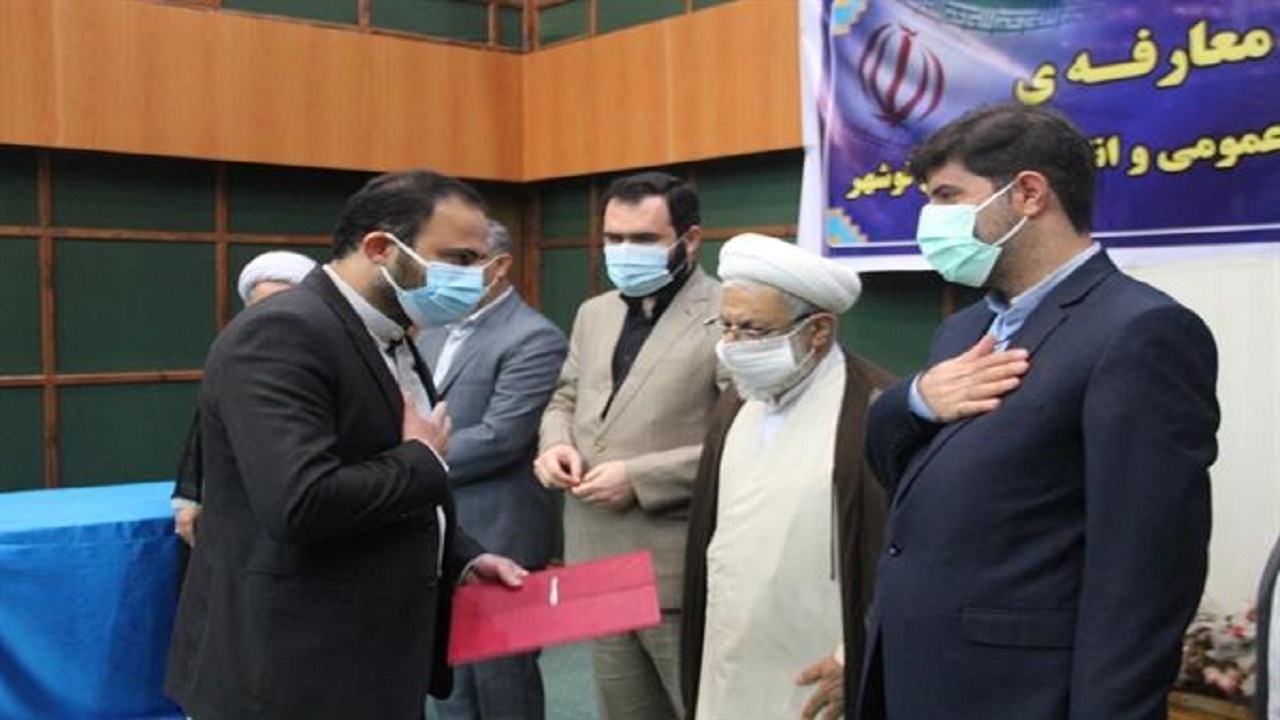 معارفه رئیس دادگستری و دادستان جدید نوشهر