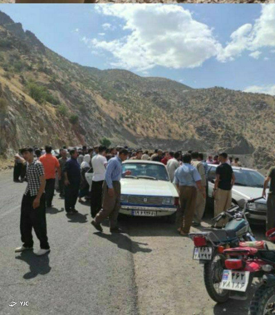 تصاویری از تصادف مرگبار در جاده پالنگان