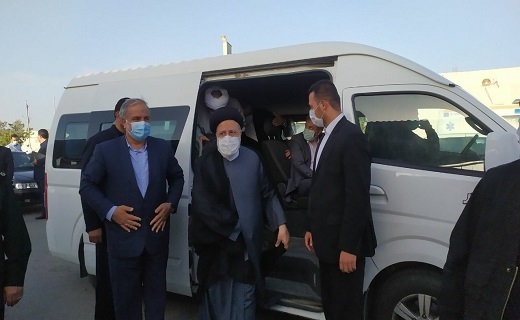 رئیس جمهور وارد چابهار شد