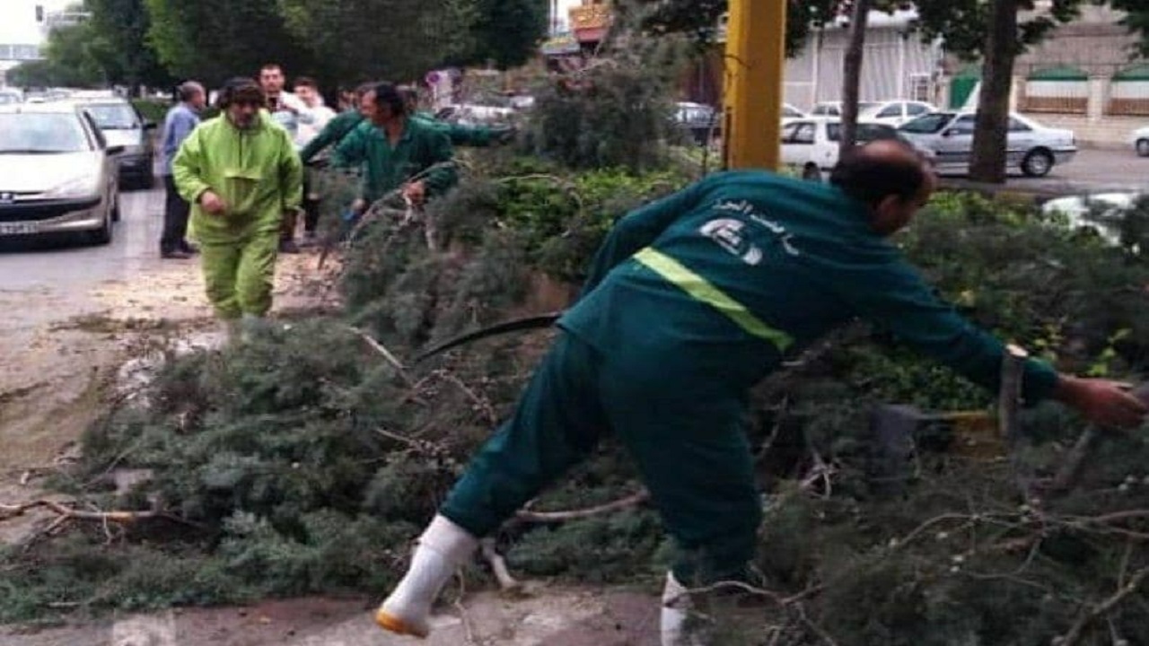 هشدار به شهروندان قزوینی درباره وزش باد شدید