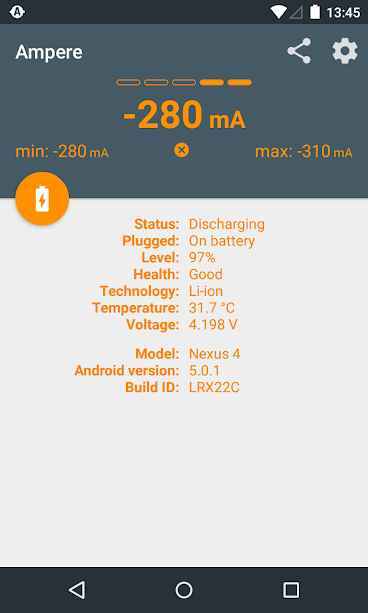 تصویر برنامه Ampere Full 3.44
