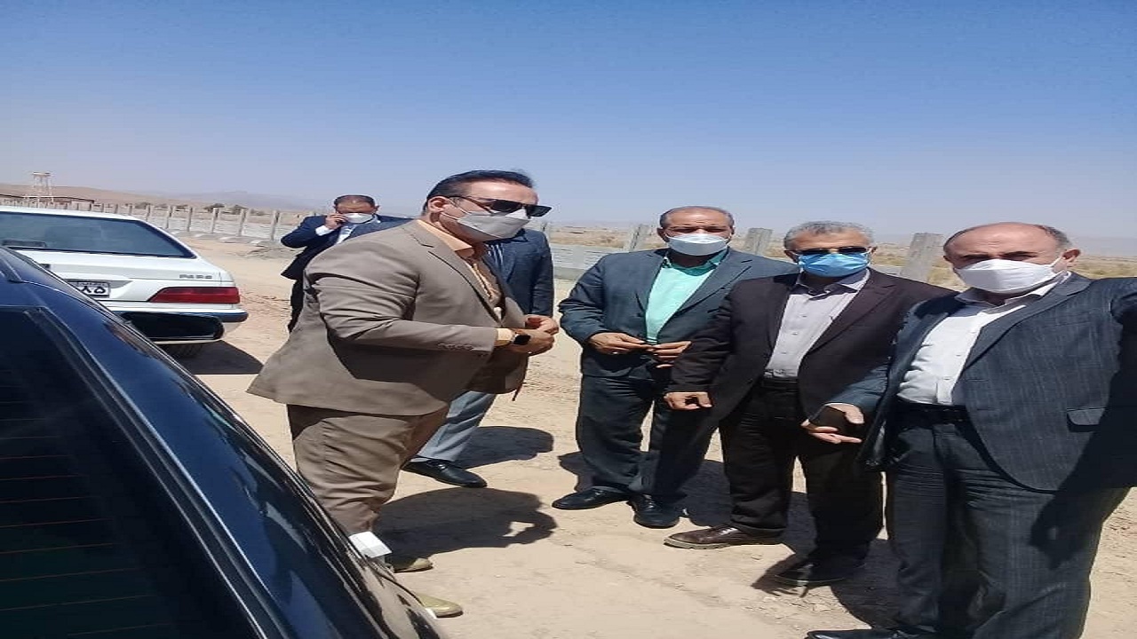 بازدید مشاور معاون وزیر جهادکشاورزی از پروژه در حال ساخت  انبار غله سیستان و بلوچستان