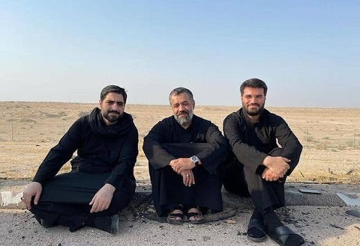 سه مداح معروف در صحرای بصره
