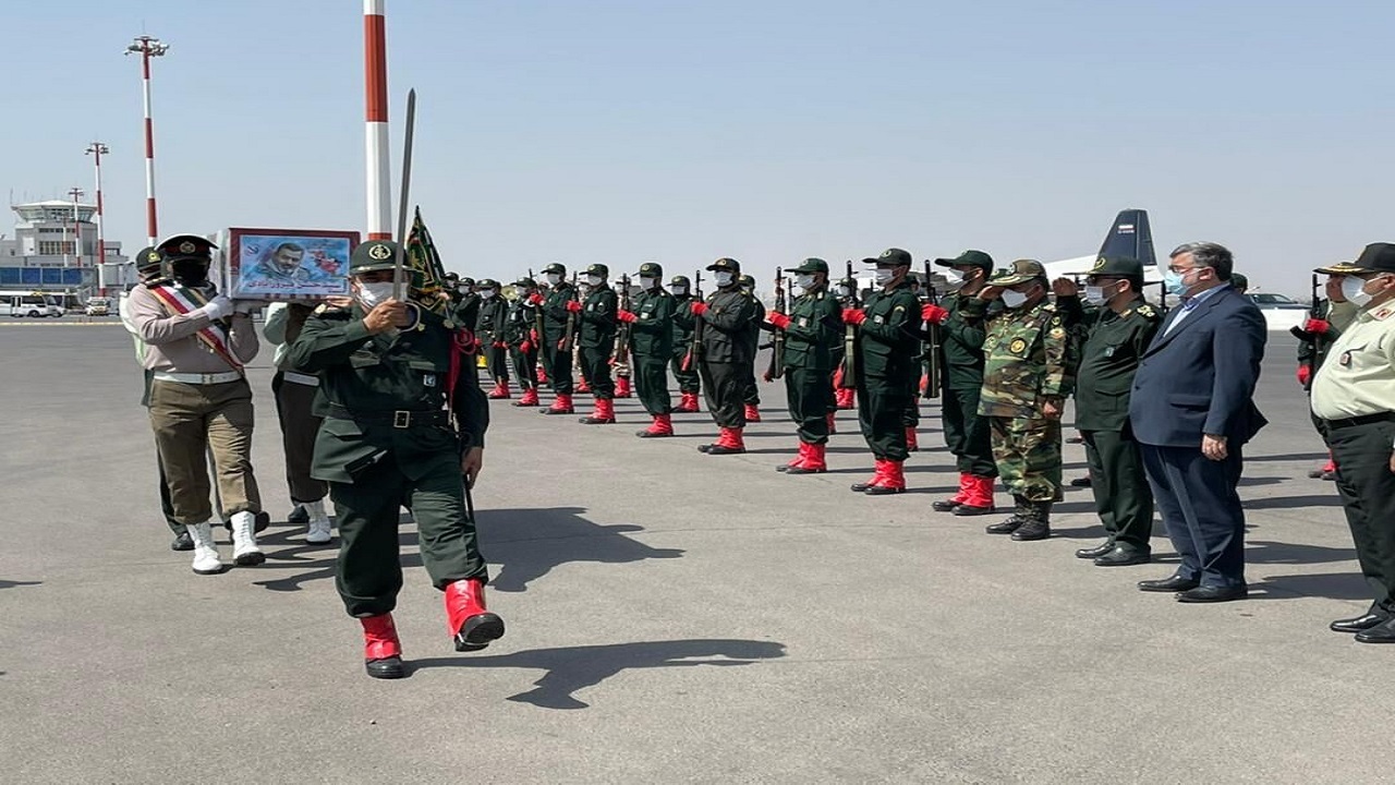 پیکر سرلشکر فیروزآبادی به خاک سپرده شد