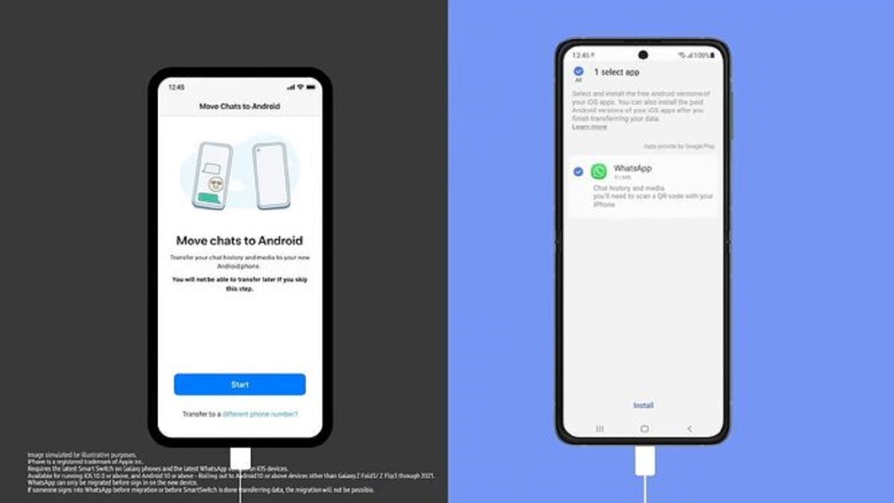 چگونه چت‌های واتساپ را از iOS به اندروید انتقال دهیم؟