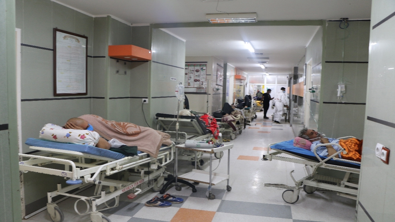 ظرفیت ICU بیمارستان گنجویان دزفول تکمیل شد