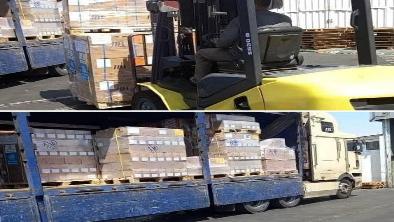 کامیون‌های حامل سرم در گمرک شهریار فاقد مجوز واردات هستند