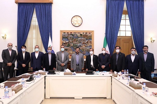تصویر دیدار وزیر