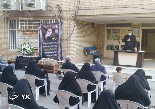برگزاری مراسم بزرگداشت مرحومه هویزانی در اهواز+تصاویر