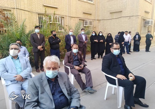 برگزاری مراسم بزرگداشت مرحومه هویزانی در اهواز+تصاویر