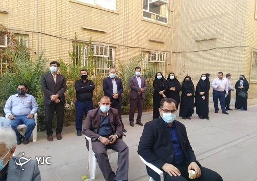 برگزاری مراسم بزرگداشت مرحومه هویزانی در اهواز+تصاویر