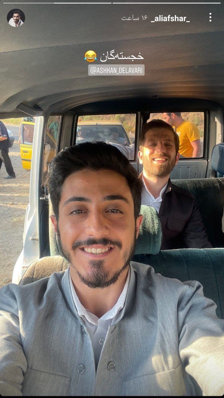 خجستگان سریال &laquo;گاندو&raquo; در پشت صحنه