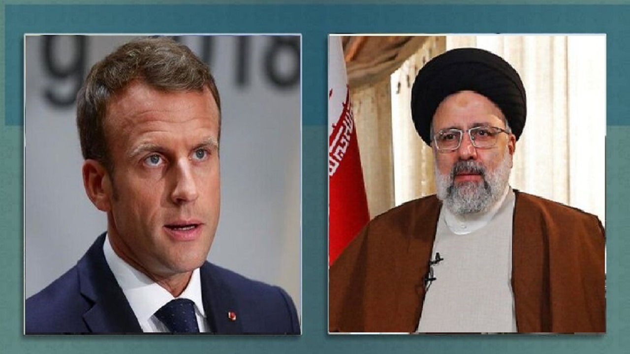 رئیسی: تحریم‌های علیه ایران باید لغو شود/ مکرون: امیدواریم که مذاکرات وین با حضور ایران از سرگرفته شود