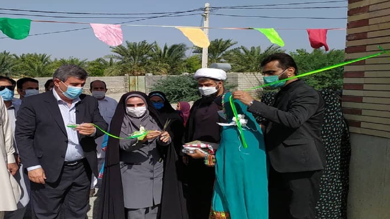 ۲ مدرسه در نیکشهر افتتاح و کلنگ‌زنی شد
