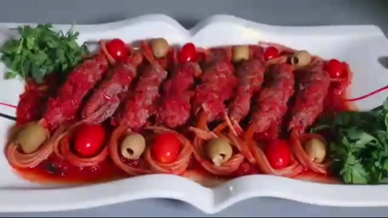 آموزش پخت گوشت پیچ ماکارونی + فیلم