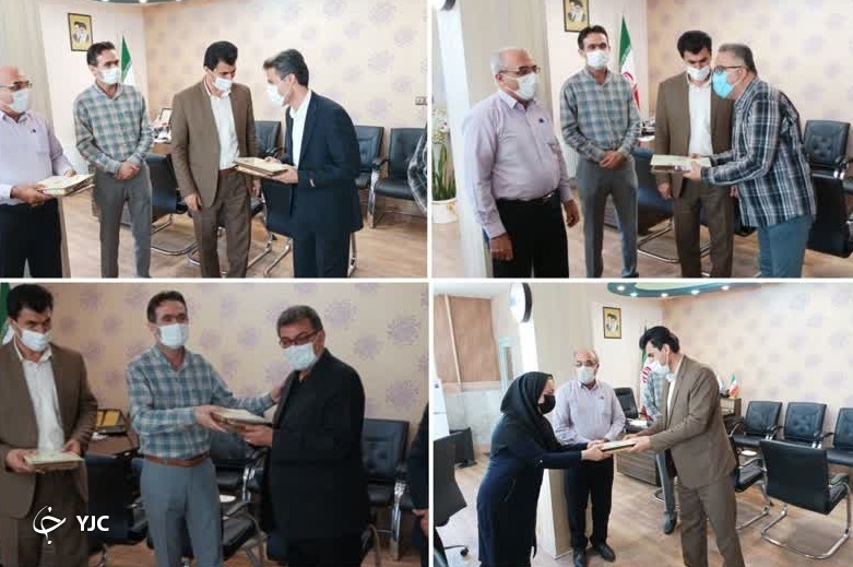 تجلیل از مدیران مدارس آموزش و پرورش مهاباد