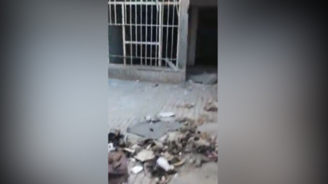 خانه مخروبه مکانی برای معتادان متجاهر + فیلم