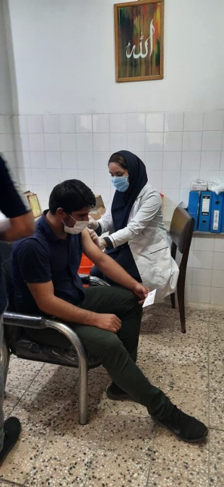  واکسینه شدن کارگران هفت تپه