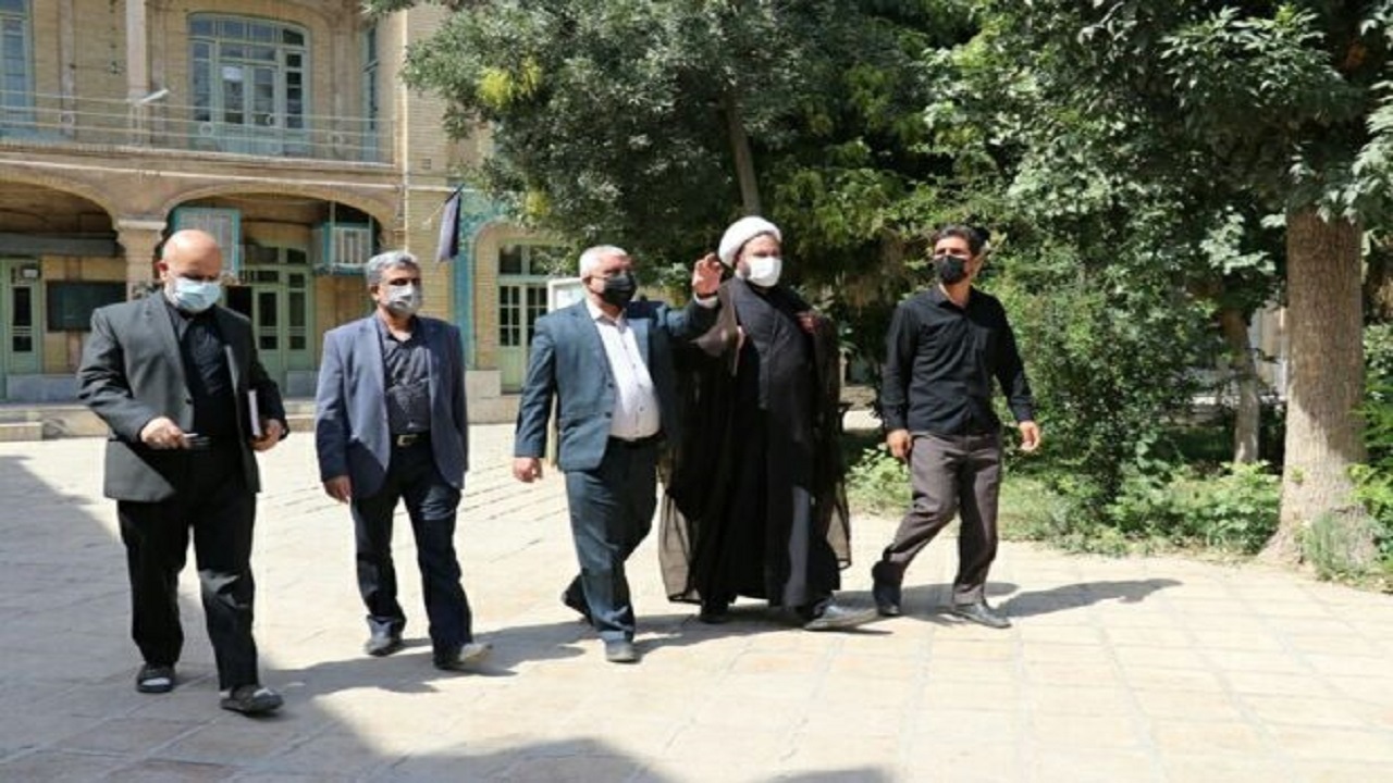مرمت مدرسه تاریخی حجتیه در قم آغاز شد