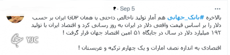 جایگاه اقتصاد ایران در جهان کجاست؟